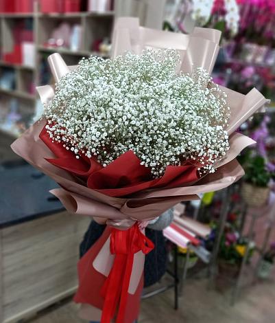 Букет цветов из: Гипсофила в Богане