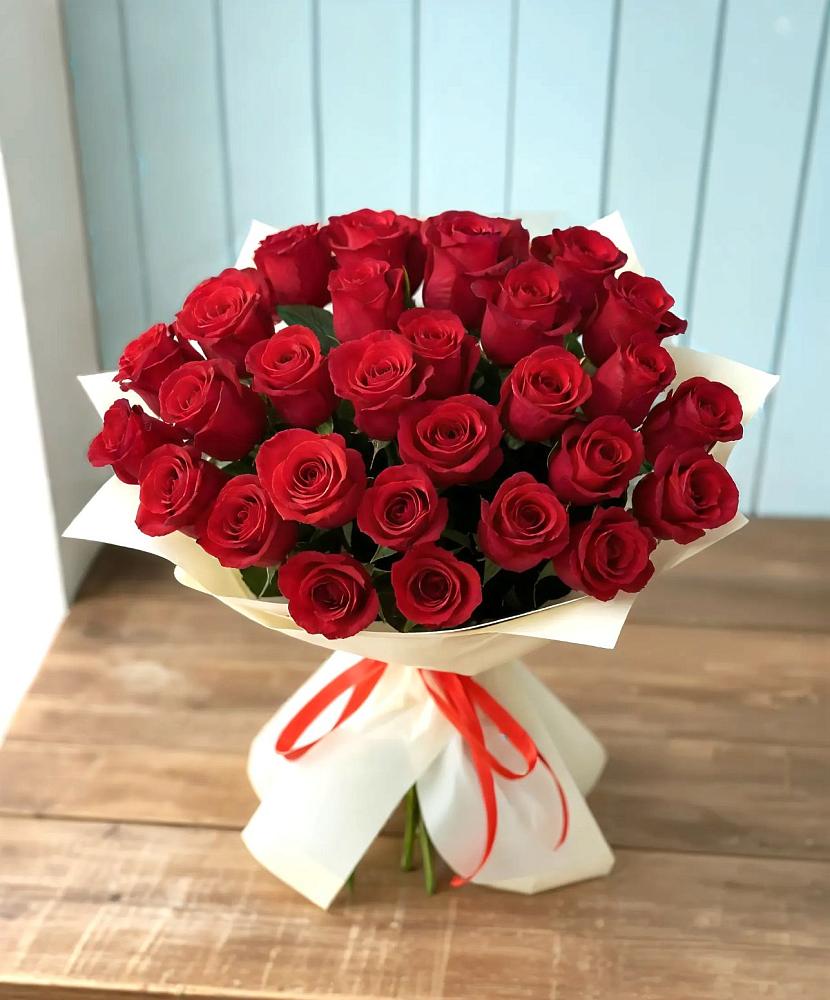 Букет 29 Красных роз в Богане