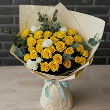 Букет цветов из:  Розы #REPLACE_PRED# Богане