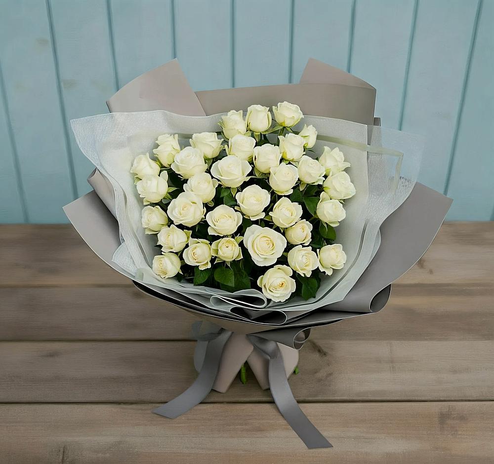 Букет Белоснежная нежность в Богане