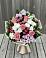 Букет цветов из: Альстромерии, Гвоздики, Розы и Хризантемы в Богане