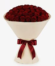 Букет 101 Бордовая роза Блэк Бакарра в Богане