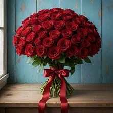 Букет Красные розы Блэк Меджик в Богане