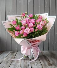 Букет Розовый кустик в Богане