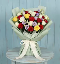 Букет цветов из:  Розы #REPLACE_PRED# Богане