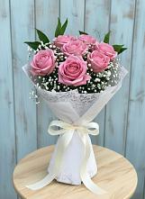 Букет цветов из:  Розы #REPLACE_PRED# Богане