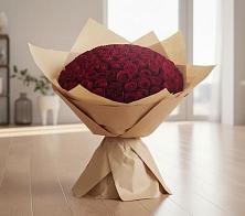 Букет 101 Красная роза в Богане