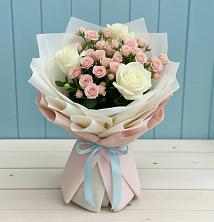 Букет цветов из:  Розы в Богане