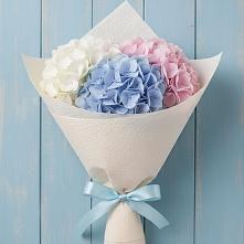 Букет цветов из:  Гортензия #REPLACE_PRED# Богане