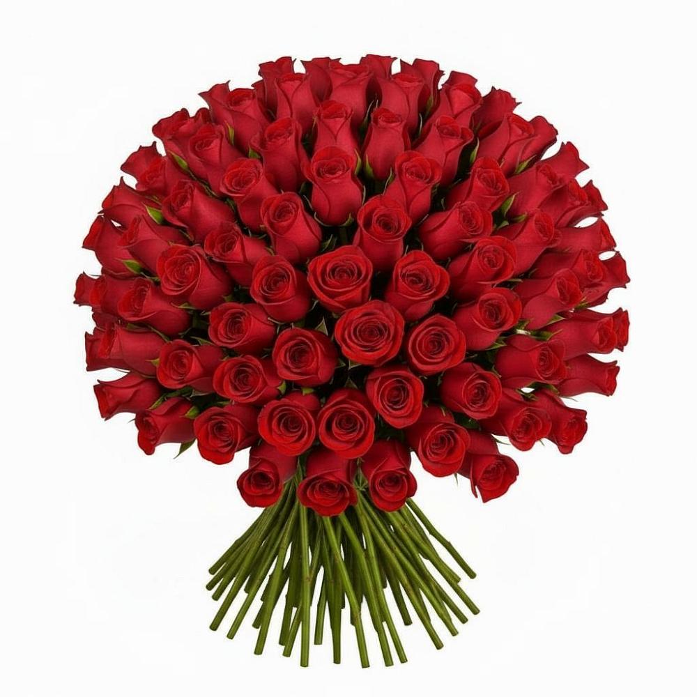 Букет Красные розы Чери Лав в Богане
