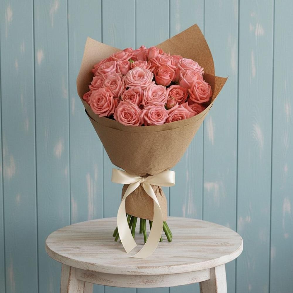 Букет цветов из: Розы в Богане