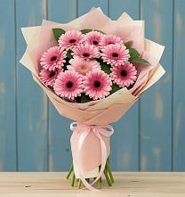 Букет цветов из:  Герберы #REPLACE_PRED# Богане