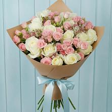 Букет цветов из:  Розы #REPLACE_PRED# Богане