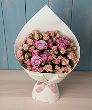 Букет цветов из:  Розы #REPLACE_PRED# Богане